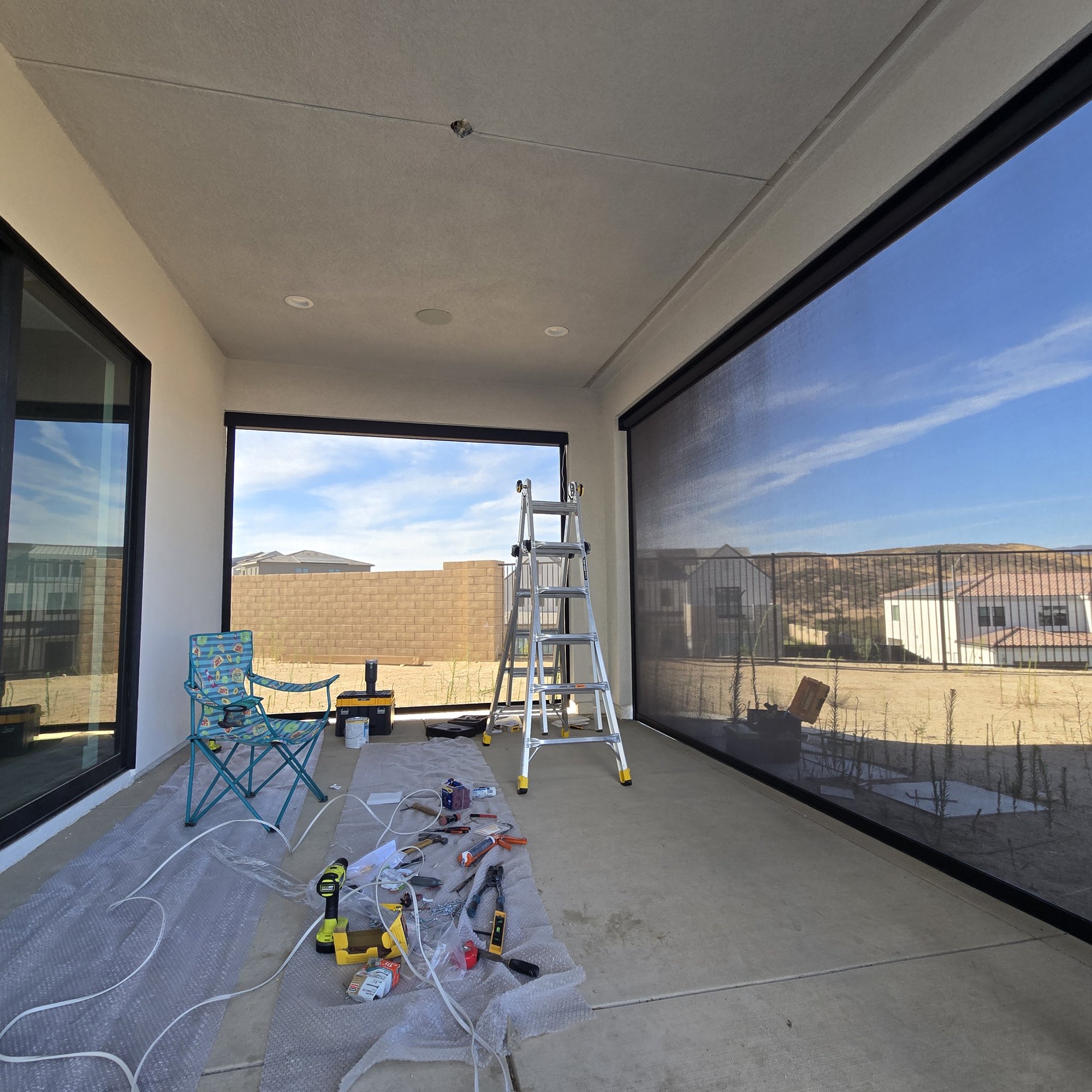 LA Zip-blinds Installation